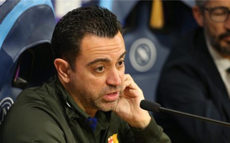تشافي يحدد شرطًا لاختيار بديله.. ويؤكد: لن نستسلم أمام ريال مدريد