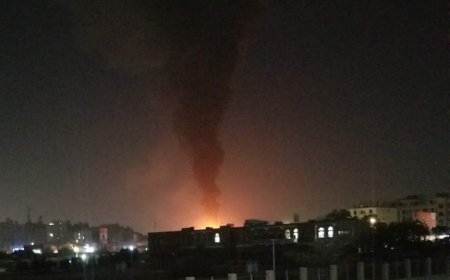 غارات أميركية بريطانية على صنعاء