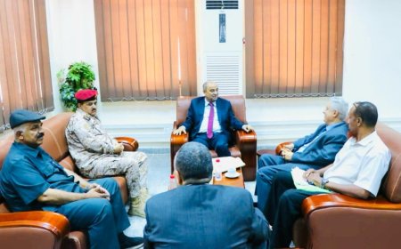 وزيرا المالية والدفاع ورئيس لجنة المبعدين يناقشون إطلاق التعزيز المالي للموظفين المبعدين