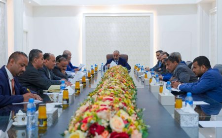 اللواء الزُبيدي يترأس اجتماعا للقيادة التنفيذية العُليا بالمجلس الانتقالي الجنوبي