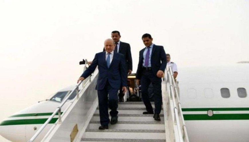 عاجل.. الرئيس العليمي ورئيس الوزراء يصلان إلى عدن