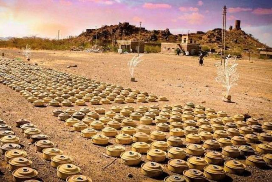 تقرير حقوقي: خطر الألغام الحوثية سيستمر لـ90 عاماً