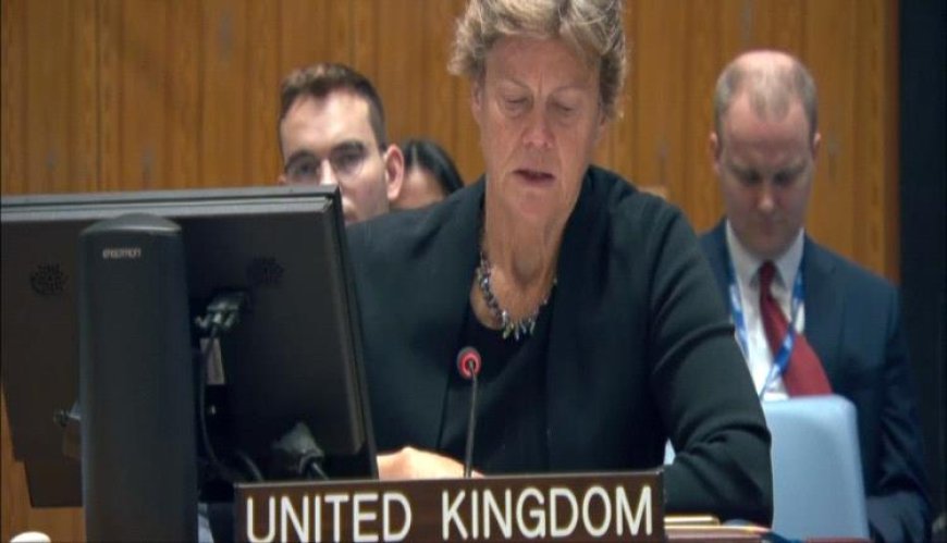 المندوبة البريطانية في مجلس الأمن: نؤكد أن لا حل عسكري في اليمن