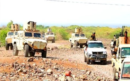 استشهاد جندي من قوات سهام الشرق إثر هجوم القاعدة  بمودية أبين