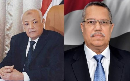 (التقاء عمالة السياسة).. ما حكاية لقاء رئيسي الوزراء السابقين (بن دغر) و(باسندوة)