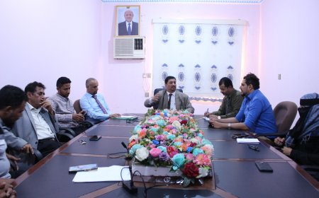 الوكيل الجفري يناقش انجازات قطاع البعثات خلال الربع الأول من العام ٢٠٢٤م