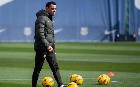 تشافي: سنواصل الضغط على ريال مدريد.. الدوري لم يضع ولن أتحدث عن إنريكي