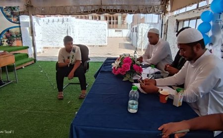 إدارة التربية والتعليم المنصورة  تنظم مسابقة القرآن الكريم والشعر لطلاب المدارس