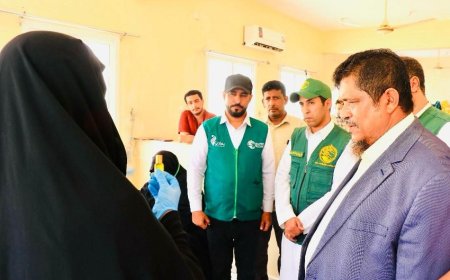 أمين محلي المهرة يطلع على سير مشروع كفالة الأيتام والتمكين الاقتصادي