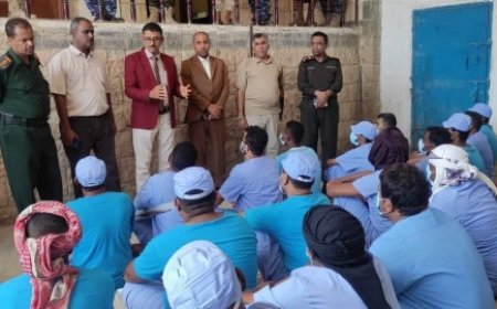 جزائية حضرموت تفرج عن 113 سجينًا على ذمة قضايا جنائية
