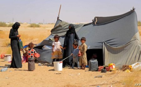 صندوق أممي يعلن تقديم الإغاثة الطارئة لآلاف النازحين باليمن