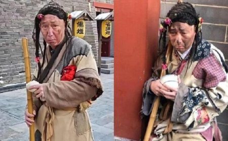 ممثل شهير يلجأ للتسول.. حكاية الممثل الصيني المحترف لو جينغانغ