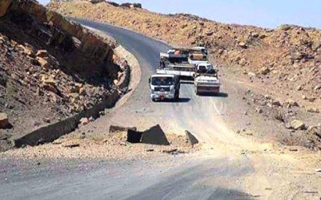 صور أولية لفتح طريق الضالع صنعاء