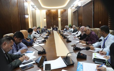 اجتماع لجنة التنسيق اليمنية ومنظمة الصحة العالمية