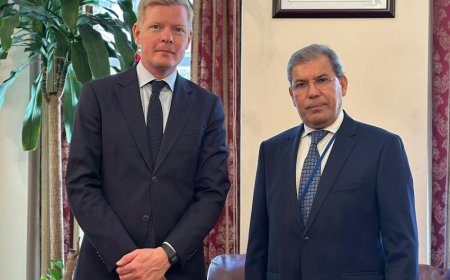 مندوب اليمن في الامم المتحدة يلتقي المبعوث الاممي الى اليمن