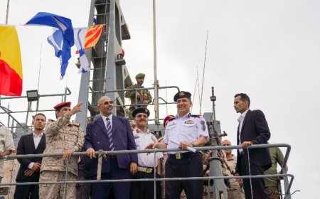بالصور.. أقوى تحرك عسكري للانتقالي نحو باب المندب والبحر الأحمر.. ماذا يعني ذلك؟