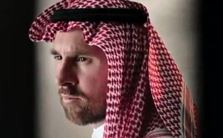 ميسي يظهر بالشماغ والثوب.. ماذا يدور خلف الكواليس؟!
