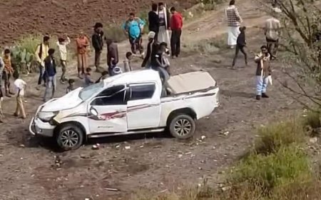 الطرقات تحصد الأرواح.. مقتل وإصابة 7 أشخاص إثر انقلاب سيارتهم