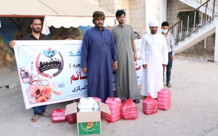 اتحاد شباب الغد يدشن مشروع إفطار صائم في مديرية الغيضة