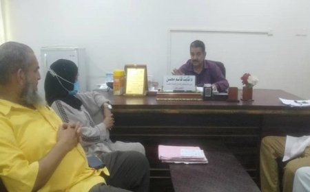 بعد زيارة رئيس الوزراء لمرفقه.. مدير عام مستشفى الأمراض النفسية والعصبية بعدن يعقد اجتماعا طارئاً