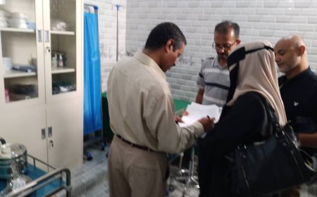 مكتب الصحة بعدن ينفذ نزولاً ميدانياً للمنشآت الصحية الخاصة