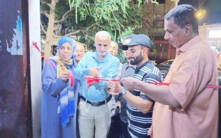 تدشين المخيم الطبي الرمضاني المجاني في مديرية صيرة