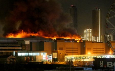 لحظة بلحظة.. تفاصيل هجوم القاعة الموسيقية في موسكو بالصور