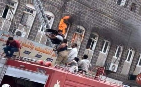 من يُنقذ شاب أنقذ أسرة بعدن من حريق بمنزلهم؟