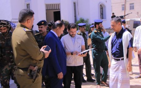 الافراج عن 14 سجيناً من المعسرين بفرع مصلحة الإصلاح والتأهيل بسيئون