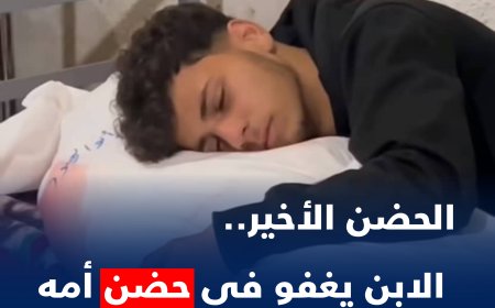 الحضن الأخير