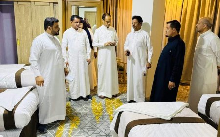 اللجان الميدانية للوزارة تتفقد أبراج تسكين المعتمرين بمكة المكرمة 