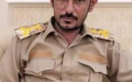 الفضلي يهنئ المرقشي بمناسبة تعيينه قائدًا للواء 180