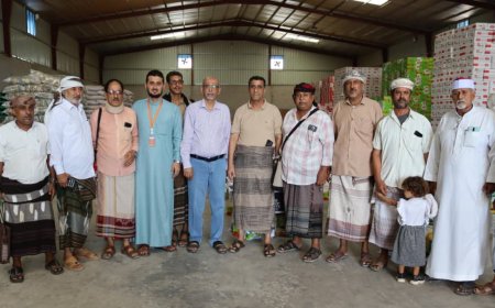 رئيس جمعية يافع الخيرية بعدن يدعو أهل الخير لمساعدة الجمعية على تنفيذ مشروع زكاة الفطر