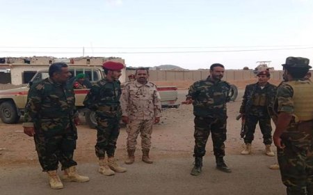 قوات دفاع شبوة تدشن المرحلة الثانية من عمل الشرطة العسكرية في عتق