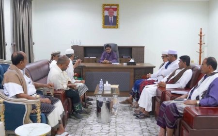 عضو مجلس القيادة الرئاسي البحسني يشيد بجهود لجنة إصلاح ذات البين بساحل حضرموت