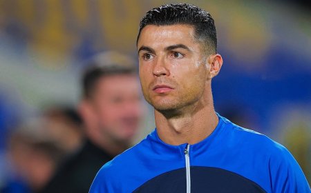 آثار الحجامة تظهر على ساق رونالدو (صورة)