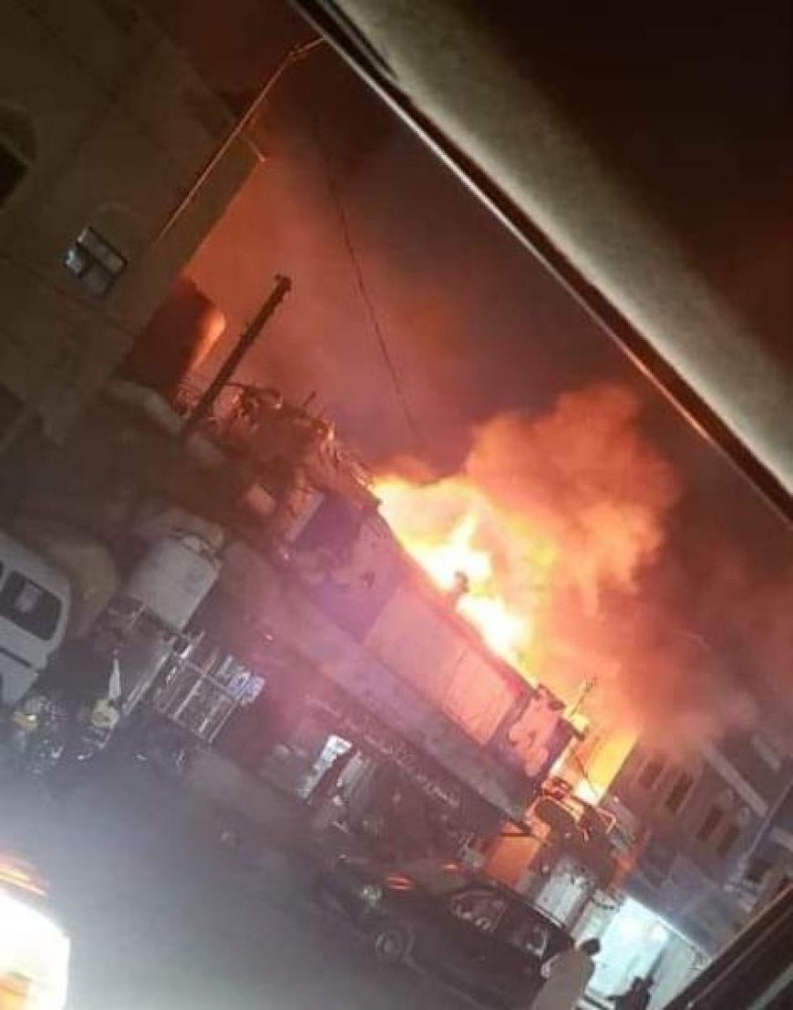 اندلاع حرائق مفاجئة في صنعاء والحديدة ومأساة حقيقية في مأرب .. وخسائر فادحة (صور)