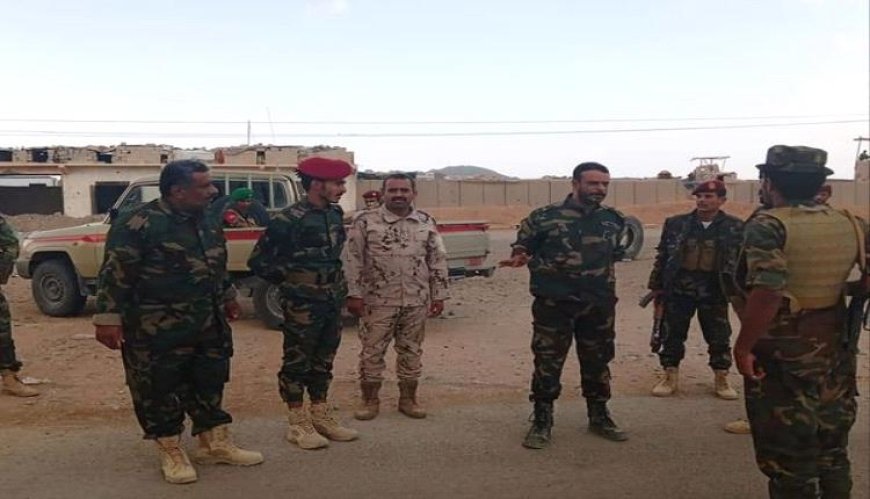 قوات دفاع شبوة تدشن المرحلة الثانية من عمل الشرطة العسكرية في عتق