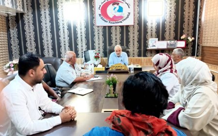مدير عام صحة عدن يبحث مع أطباء بلا حدود البلجيكية التدابير اللازمة لمنع تفشي وباء الكوليرا