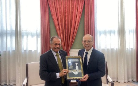 السفير الميتمي يبحث مع مسؤول صيني تعزيز التعاون الثنائي بين البلدين