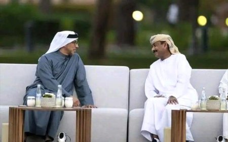 بالصور.. لقاء جمع الشيخ بن زايد والمحافظ بن الوزير