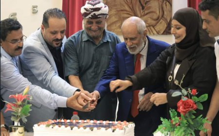 بإشراف مؤسسة لغد أجمل.. سرايا العياشي تكرم القامة الفنية أ. علي اليافعي.