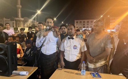 ساحة العروض بخور مكسر تشهد مهرجاناً رياضياً احتفاءً بالذكرى التاسعة ليوم النصر