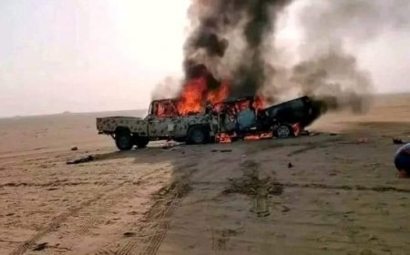 حادث مروري يودي بحياة 14 شخصًا إثر حادث مروري في الجوف