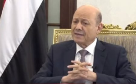 سنتحاور مع إيران.. الرئيس العليمي يكشف ما دار بينه وبين الرئيس الصيني