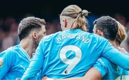 مانشستر سيتي يهزم لوتون ويرتقي للصدارة مؤقتاً