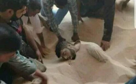 نهاية مأساوية.. مغترب يمني بالسعودية يدفن حيا.. تفاصيل الحادثة!