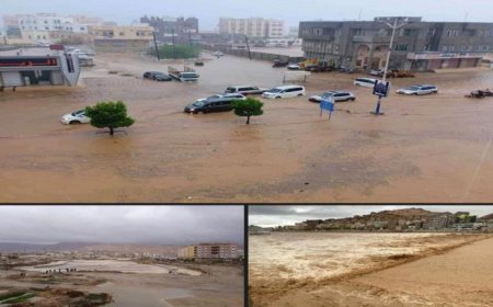 وفاة شاب وتزايد أضرار المنخفض الجوي في حضرموت