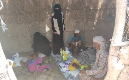 مؤسسة ذو النورين تقوم بتوزيع السلال الغذائية على ذوي الاحتياجات الخاصة بأبين