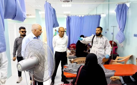 مدير عام صحة عدن يدعو المواطنين الى أتباع الإجراءات الوقائية من عدوى الكوليرا